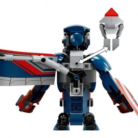 Lego Super Heroes New Captain America Construction Figure (76296)