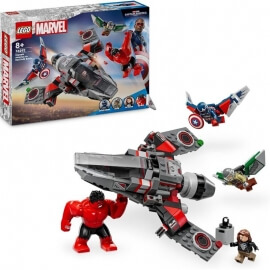 Lego Super Heroes Captain America vs. Red Hulk Battle (76292)