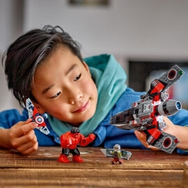 Lego Super Heroes Captain America vs. Red Hulk Battle (76292)