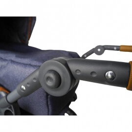 Καρότσι Κούκλας Ruby Dark Blue 2σε1  - Knorrtoys (63130)