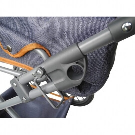 Καρότσι Κούκλας Ruby Dark Blue 2σε1  - Knorrtoys (63130)