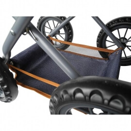 Καρότσι Κούκλας Ruby Dark Blue 2σε1  - Knorrtoys (63130)