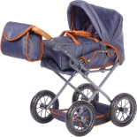 Καρότσι Κούκλας Ruby Dark Blue 2σε1  - Knorrtoys (63130)