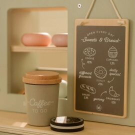 Ξύλινη Παιδική Καφετιέρα - Σετ Καφέ - Little Dutch (2508)