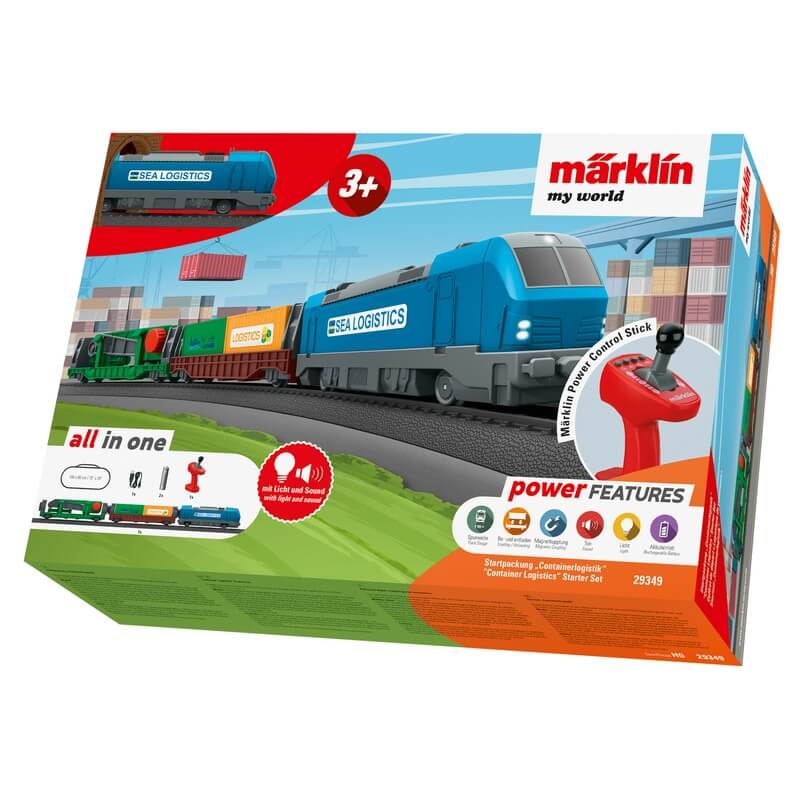 Σετ Τρένο "Container Logistics" Märklin my World 3+ (29349) Σετ Τρένο "Container Logistics" Märklin my World 3+ (29349)