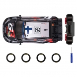 Τηλεκ/νο Nikko Toyota Gazoo Sweden Rally με Αλλαγή Ελαστικών 1/16 (10662)