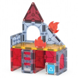 Magna-Tiles Μαγνητικό Παιχνίδι 27τμχ "Fire Rescue" (252027FR)