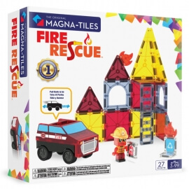 Magna-Tiles Μαγνητικό Παιχνίδι 27τμχ "Fire Rescue" (252027FR)