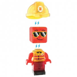 Magna-Tiles Μαγνητικό Παιχνίδι 27τμχ "Fire Rescue" (252027FR)