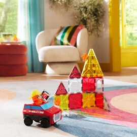 Magna-Tiles Μαγνητικό Παιχνίδι 27τμχ "Fire Rescue" (252027FR)