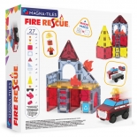 Magna-Tiles Μαγνητικό Παιχνίδι 27τμχ "Fire Rescue" (252027FR)