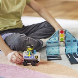 Magna-Tiles Μαγνητικό Παιχνίδι 20τμχ "Police Patrol" (252020PO)