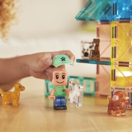 Magna-Tiles Μαγνητικό Παιχνίδι 27τμχ "Puppy Park" (252027DD)