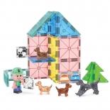 Magna-Tiles Μαγνητικό Παιχνίδι 27τμχ "Puppy Park" (252027DD)