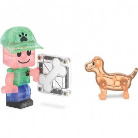 Magna-Tiles Μαγνητικό Παιχνίδι 27τμχ "Puppy Park" (252027DD)