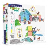 Magna-Tiles Μαγνητικό Παιχνίδι 27τμχ "Puppy Park" (252027DD)