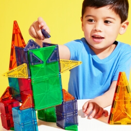 Magna-Tiles Μαγνητικό Παιχνίδι 62τμχ "Combo Set" (244062)