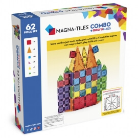 Magna-Tiles Μαγνητικό Παιχνίδι 62τμχ "Combo Set" (244062)