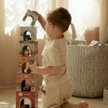 Πυραμίδα Tαξινόμησης με Aυτοκινητάκια - Little Dutch (2525)