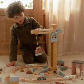 Ξύλινο Σετ Γερανός - Little Dutch (2542)Ξύλινο Σετ Γερανός - Little Dutch (2542)