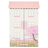 Ξύλινο Κουκλόσπιτο με Έπιπλα - Ikonka (ΚΧ3488)