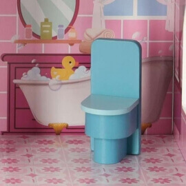 Ξύλινο Κουκλόσπιτο με Έπιπλα - Ikonka (ΚΧ3488) Ξύλινο Κουκλόσπιτο με Έπιπλα - Ikonka (ΚΧ3488)