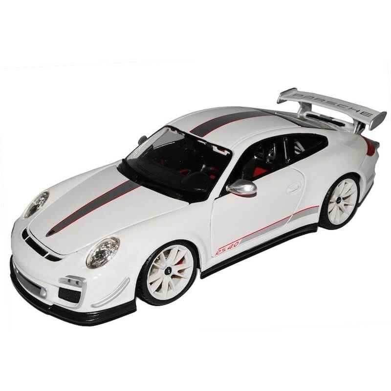 Bburago 1:18 Porsce 911 GT3  RS4 λευκόBburago 1:18 Porsce 911 GT3  RS4 λευκό