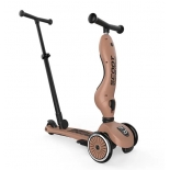 Σετ Scoot & Ride Πατίνι Highwaykick 1 Push & Κράνος XXS Mocha
