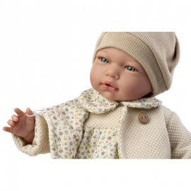 Μωρό "Cris" 42εκ με Ρεαλιστικό Βάρος - Guca (10267)