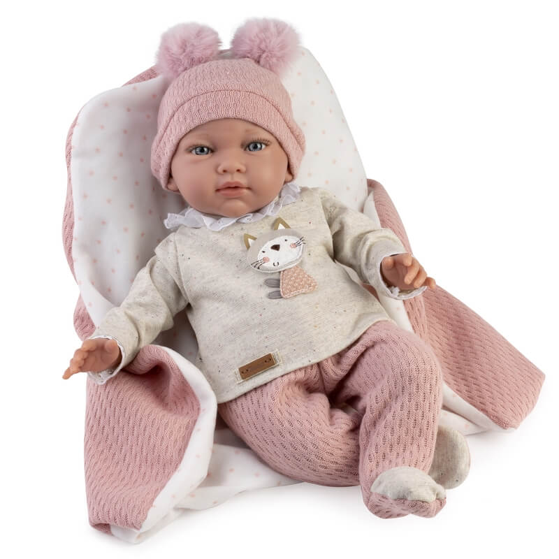 Μωρό "Nerea" 42εκ με Ρεαλιστικό Βάρος & Κουβερτάκι - Guca (10270)Μωρό "Nerea" 42εκ με Ρεαλιστικό Βάρος & Κουβερτάκι - Guca (10270)