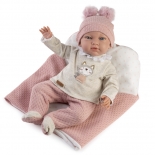Μωρό "Nerea" 42εκ με Ρεαλιστικό Βάρος & Κουβερτάκι - Guca (10270)
