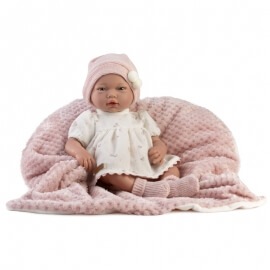 Μωρό "Norma" 38εκ με Κουβερτάκι - Guca (893)