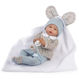 Μωρό "Quin" 42εκ με Κουβερτάκι - Guca (847)