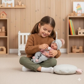 Μωρό "Neus" 38εκ με Ήχο & Μαξιλάρι - Guca (957)