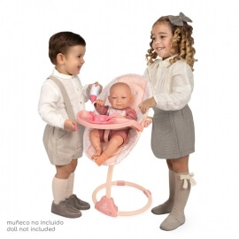Καρεκλάκι Φαγητού για Κούκλες 3σε1 Tulipe - De Cuevas (51574)