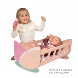 Λίκνο για Κούκλες με Στρωματάκι Tulipe - De Cuevas (55174)