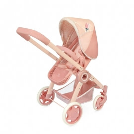 Καρότσι Κούκλας 3σε1 με Τσάντα & Πορτ-Μπεμπέ Tulipe - De Cuevas (80574)