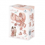 Καρότσι Κούκλας 3σε1 με Τσάντα & Πορτ-Μπεμπέ Tulipe - De Cuevas (80574)