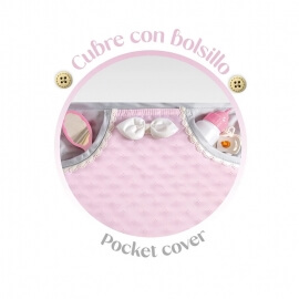 Καρότσι Κούκλας 3σε1 με Τσάντα & Πορτ-Μπεμπέ Sophie - De Cuevas (81675)