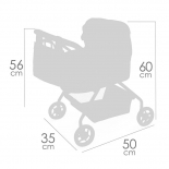 Καρότσι Κούκλας με Τσάντα Sophie - De Cuevas (86075)