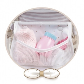 Καρότσι Κούκλας Διδύμων Verona με Τσάντα - De Cuevas (90378)