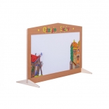 Θέατρο Σκιών Σετ Ξύλινη Σκηνή με 4 φιγούρες, σαράι, καλύβα και CD (1240)