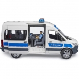 Bruder - Αστυνομικό Mercedes Benz Sprinter Camper με Αστυνόμο (02683)