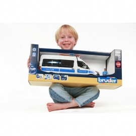 Bruder - Αστυνομικό Mercedes Benz Sprinter Camper με Αστυνόμο (02683)