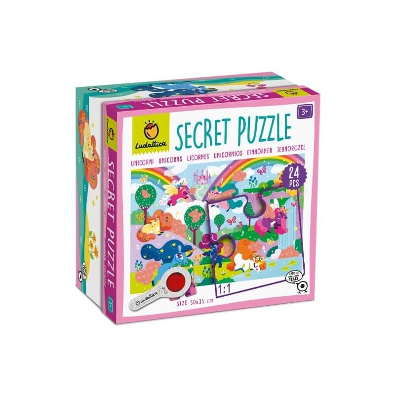 Secret Παζλ Μονόκεροι 24 κομ - Ludattica (24147)Secret Παζλ Μονόκεροι 24 κομ - Ludattica (24147)