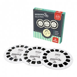 Optiviewer 3D (Viewmaster) σετ 3 δίσκοι