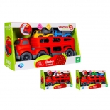 Φορτηγό Bebe με 2 Οχήματα, Ήχο & Φώτα - Vitamina G (05542)