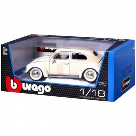 Bburago 1:18 Volkswagen Käfer Beetle 1955 κρεμ