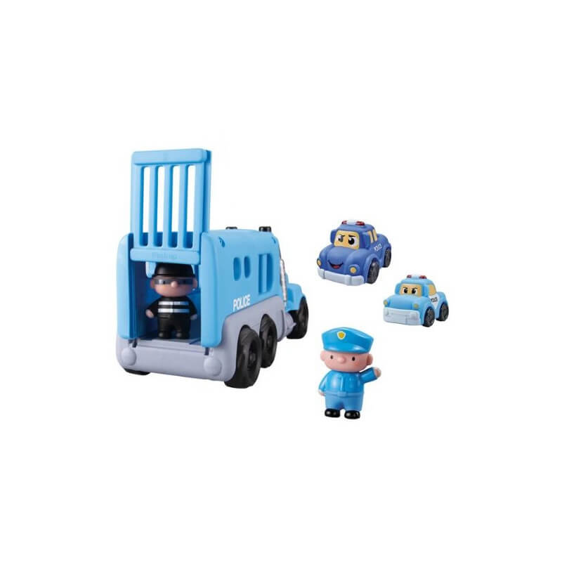 Κλούβα Αστυνομίας Bebe Friction με 2 Οχήματα & Φιγούρες - Vitamina G (05638B)Κλούβα Αστυνομίας Bebe Friction με 2 Οχήματα & Φιγούρες - Vitamina G (05638B)