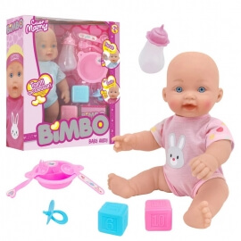 Μωρό Andy 30εκ με Αξεσουάρ Ροζ - Globo (41109P)